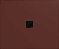 Polysan Flexia - Sprchová vanička 120x100 cm, matná hnedá 71563.71