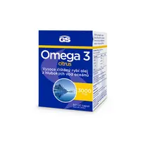 GS Omega 3 citrus, 60+30 kapslí