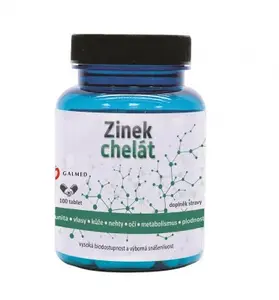 Zinek chelát 15mg tbl.100 Galmed