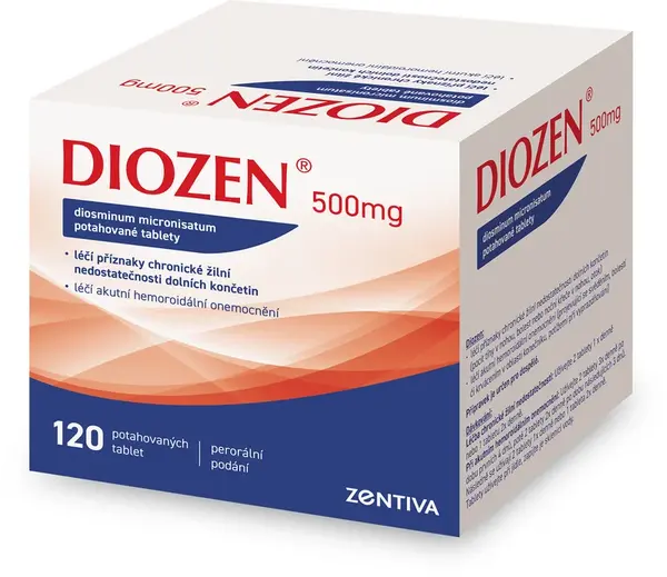 Diozen 500mg, 120 potahovaných tablet