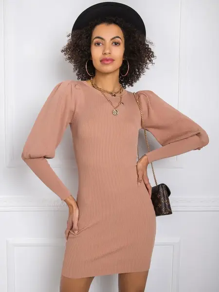 Dress-EM-SK-PL3850.66P-light brown
