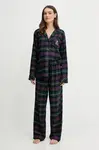 Pyžamo Lauren Ralph Lauren dámské, tmavomodrá barva, ILN92457F