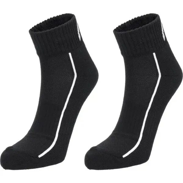 Head ALL SPORTS PERFORMANCE QUARTER 2P Unisex ponožky, černá, velikost 35-38