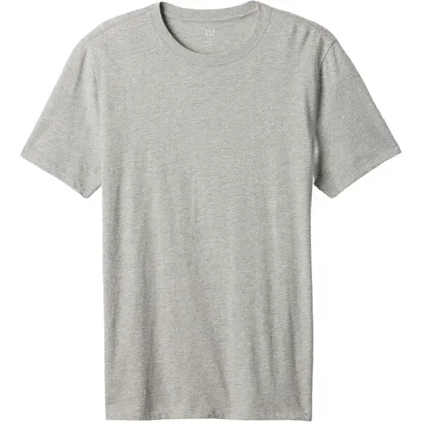 GAP V-EVERYDAY SOFT CREW - SOLID Unisex tričko, sivá, veľkosť
