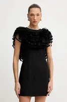 Šaty s příměsí hedvábí Twinset