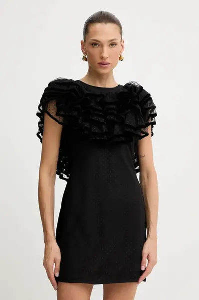 Šaty s příměsí hedvábí Twinset