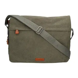 Pánska taška Katana Borsek - zeleno-šedá