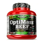 AMIX OptiMass Beef Gainer, Double Fudge Chocolate, 2500g