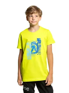 Meatfly dětské tričko Artee Safety Yellow | Žlutá | Velikost 158 | 100% bavlna