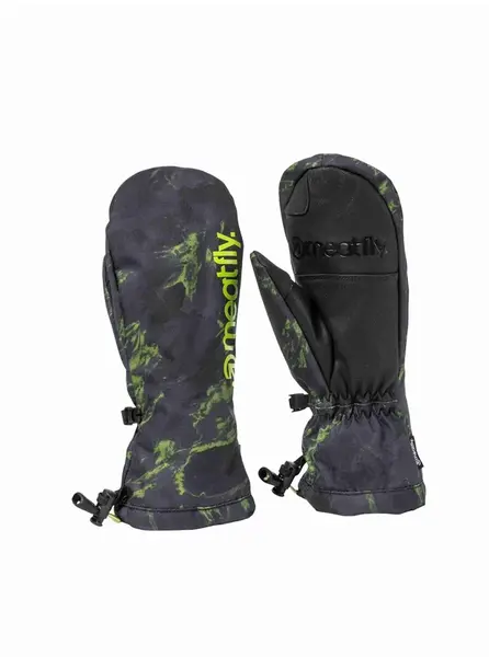 Meatfly dětské rukavice Slayer Mossy Lime | Zelená | Velikost L (12Y)