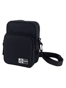 Meatfly pánská kabelka Hardy Black | Černá | Objem 1,5 L