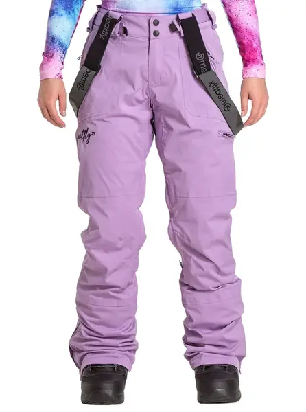 Meatfly dámské SNB & SKI kalhoty Foxy Premium Purple | Fialová | Velikost XS