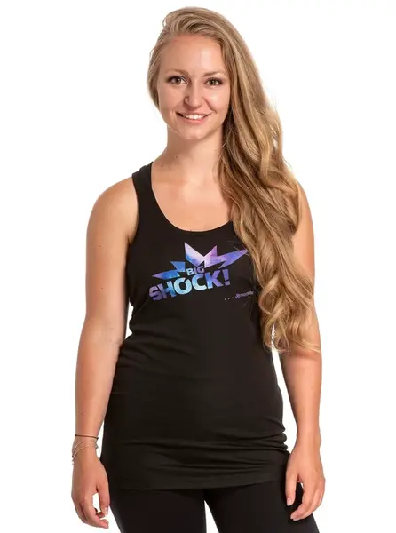 Meatfly dámské tílko Big Shock! Black | Černá | Velikost S | 100% bavlna