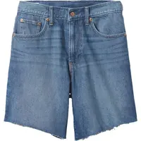 GAP LOOSE BERMUDA Dámské šortky, modrá, velikost