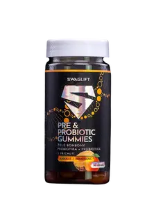 SWAGLIFT Pre & probiotic gummies s příchutí ananasu a pomeranče 60 ks