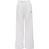 Nike W NSW PHNX FLC HR PANT WIDE 2 Dámske nohavice, biela, veľkosť