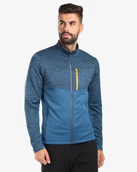 Pánská strečová mikina kilpi erin-m tmavě modrá 5xl