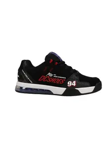 Dc shoes pánské boty Versatile Le Black / Red / Blue | Černá | Velikost 9 US