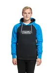 Meatfly pánská technická mikina Gravel Bright Blue / Black | Černá | Velikost XL