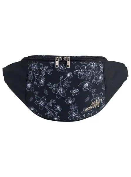 Meatfly ledvinka Taya Blossom Black | Černá | Objem 2,5 L