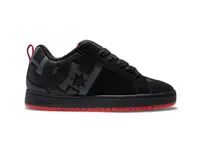 Dc shoes pánské boty Court Graffik Black / Grey / Red | Černá | Velikost 9,5 US