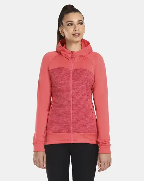 Dámská sportovní mikina kilpi layana-w růžová 38