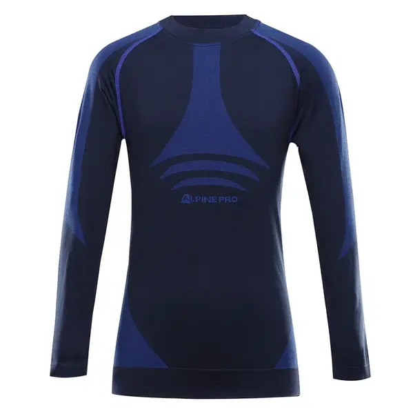 Dětské funknčí prádlo - triko alpine pro amboso tmavě modrá m