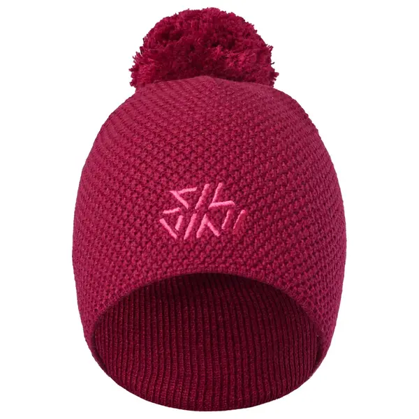 Unisex pletená čepice silvini airoso fialová xxs/xs