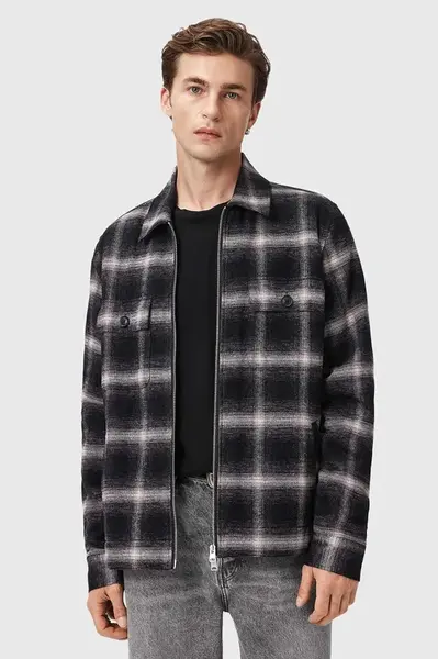 Košeľové sako AllSaints BAYO