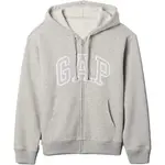 GAP V-GAP HERITAGE FZ HD Dámská mikina, šedá, velikost