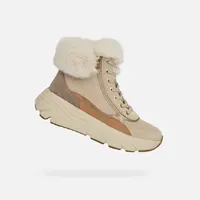 Béžová dámská kotníková obuv Geox Diamanta - Dámské