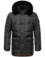 STONE HARBOUR Zimná bunda 'Mironoo'  čierna