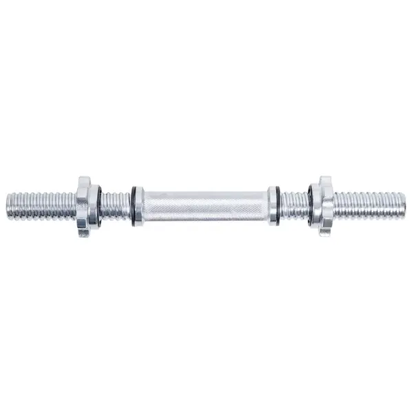 Hřídel na jednoruční činku inSPORTline Tufor 40cm/30mm se závitem a objímkami