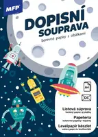 Dopisní papír barevný LUX 5+10 (Vesmír)