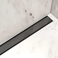 I-Drain Plano - Nerezový rošt pre sprchový žľab Pro, povrch PVD, dĺžka 80 cm, grafit IPRO0800DT