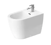 Duravit Soleil by Starck - Stojící bidet, otvor pro baterii, WonderGliss, bílá 22981000001