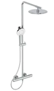 Ideal Standard CeraTherm - Sprchový set s termostatem, průměr 25 cm, 3 proudy, chrom A7704AA
