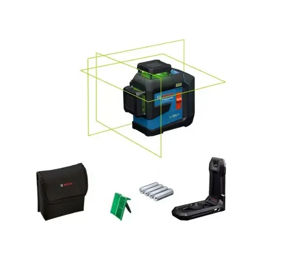 Bosch - Čiarový laser, dosah 80 m, s príslušenstvom 0601065500