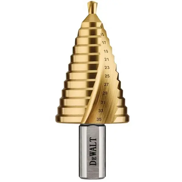 DeWALT Príslušenstvo - Vrták stupňovitý, priemer 5-35 mm DT90247