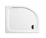 Kaldewei Advantage - Štvrťkruhová asymetrická sprchová vanička Zirkon 602-2, 80x100 cm, biela-sprchová vanička, polystyrénový nosič 456748040001