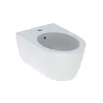 Geberit iCon - Závesný bidet, otvor na batériu, s prepadom, alpská biela 501.898.JT.1