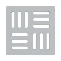 Alcadrain Rošty - Mriežka 10x10 cm, nerezová MPV011