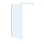 Cersanit Mille - Sprchová stena Walk-In, 100x200 cm, chróm/číre sklo S161-001
