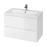 Cersanit Moduo - Skrinka s umývadlom, 57x80x45 cm, 2 zásuvky, biela S801-316-DSM