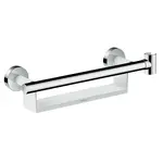 Hansgrohe Raindance Select S - Držadlo Comfort s držiakom Porter a poličkou, chróm 26328400