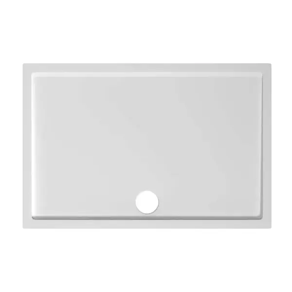 Jika Padana - Sprchová vanička, 100x80x3 cm, biela H2119340000001