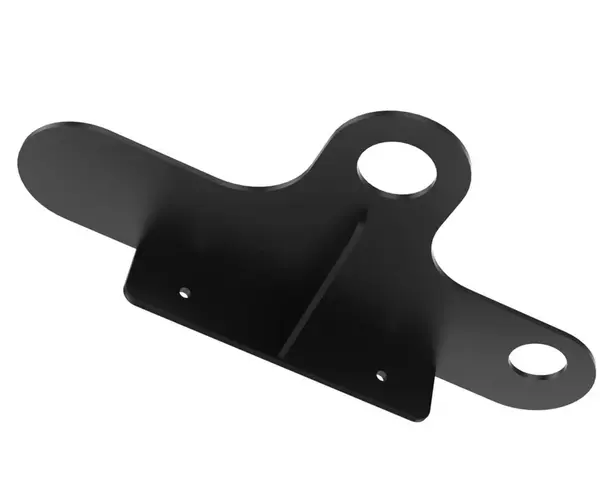 Sapho Tetris - Konzola pre umývadlo, otvor na batériu vpravo, matná čierna TZ427