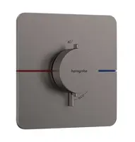 Hansgrohe ShowerSelect Comfort - Termostatická batéria pod omietku, kefovaný čierny chróm 15588340