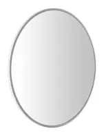 Sapho Float - Zrcadlo s LED osvětlením, průměr 60 cm, bílá 22559