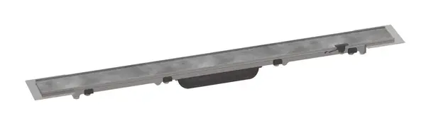 Hansgrohe RainDrain Rock - Lineární sprchový žlab 700, s roštem pro vložení dlažby, nerez 56030000